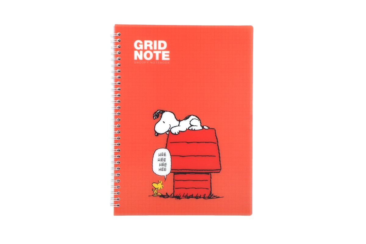 Peanuts PP Hardcover Notebook 120 Pages – Red - Gallery Image